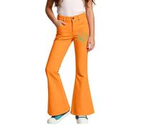 Generisch Pantalones de girasol para niños ligeros y divertidos para comodidad diaria, ropa diaria con forma de percusión, ideal para la escuela, el tiempo libre, material transpirable, fácil de