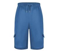Generisch Pantalones de verano para hombre Pantalones cortos cargo Athleisure Pantalones casuales con microelasticidad para libertad de movimiento conciencia del estilo en la vida cotidiana urbana