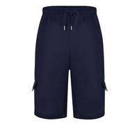 Generisch Pantalones de verano para hombre Pantalones cortos cargo Athleisure Pantalones casuales con microelasticidad para libertad de movimiento conciencia del estilo en la vida cotidiana urbana
