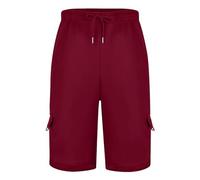 Generisch Pantalones de verano para hombre Pantalones cortos cargo Athleisure Pantalones casuales con microelasticidad para libertad de movimiento conciencia del estilo en la vida cotidiana urbana