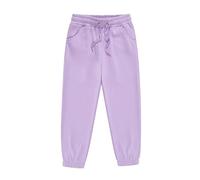 Generisch Pantalones largos de estilo de invierno pantalones deportivos elásticos para niños cómodos y cálidos pantalones casuales para días activos, morado, 4-5 años