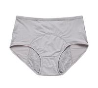 Generisch Pantalones sanitarios para mujer, talla grande, a prueba de fugas, fisiológicos, cintura media a alta, para menstruación antes después del período, 40 hasta 150 kg, ropa interior tía L hasta