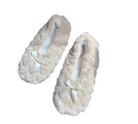 Generisch Pantuflas de felpa acogedoras de forro polar, calcetines cálidos para casa, gruesos para adultos, calcetines cómodos, ideales para el invierno y para relajarse en casa, beige, 40 EU