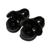 Generisch Pantuflas de felpa de animales de dibujos animados para mujer, antideslizantes, cálidas, para interiores y exteriores, de doble uso, No 4, 36 EU