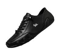 Generisch Pantuflas para hombre con comodidad transpirable para actividades informales de ocio relajadas, Negro , 40 EU