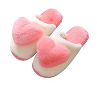 Generisch Pantuflas para mujer, cálidas, pantuflas de invierno Kawaii, zapatillas de felpa para el hogar, zapatillas de fieltro acogedoras, zapatillas de casa lindas zapatillas de casa para dormitorio