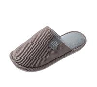 Generisch Par de zapatos para el hogar con espuma viscoelástica antideslizantes para mujer y hombre, zapatillas de dos colores con espuma de revolución cómodas chanclas de baño deslizantes zapatillas