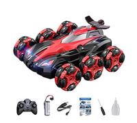Generisch Para, 360 grados de rotación RC Stunt Vehículo - Juguete de carreras de coches controlado por gestos, juguete de carreras para niños,