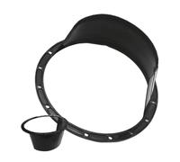 Generisch para Las Rejillas de Altavoces de los Coches, 16,5 cm, Aislamiento acústico Resistente a la Intemperie, Deflector para Altavoces, de Sonido estéreo para vehículos