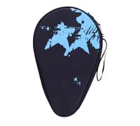 Generisch para Raqueta de Pong - Tela Oxford 11,81 x 7,87 x 1,38 Pulgadas | organizadora de Remo Deportiva de Almacenamiento Impermeable | Mujeres, niñas, Adolescentes