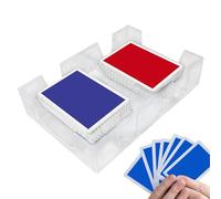 Generisch para tarjetas - Rotación Deck - Soporte para cartas | Bandeja giratoria de 360 ° | Accesorio robusto y práctico para mesas de , niños, adultos, juegos de mesa, acrílico