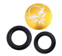 Generisch para tornillos para bielas de bicicleta, de aleación de aluminio para bielas de bicicleta, cubierta de bielas huecas para bicicleta