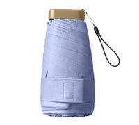 Generisch Paraguas de viaje | Mini paraguas para bolsos | Mini Doble Uso Con Envolturas Y, Sombrillas, Portátiles Compactos, lavanda, Siehe Beschreibung