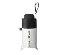 Generisch Parapluie Voyage Compact | Parapluie Pliant Léger Portable | Paraplue Sac À Dos Anti-Pluie Anti-UV | Tissu Séchant Rapide, Manche Plat, Femme Et, Protection Soleil Et Pluie, , Siehe