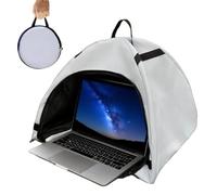 Generisch Pare- Pour Ordinateur Portable Pliable Anti-Éblouissement 34 cm - Abri De Travail Exté- Avec Protection Intimité 13-16 Pouces Plage Camping Jardin