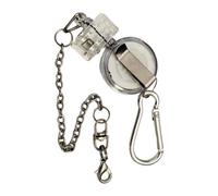 Generisch Parrot Chain | Metal Anti-Bite Retractable Toys | Parrot Flying Training Leg Rope | for Parakeet African Grey Cockatiel Macaw Sugar Glider Outdoor Walking Home Daily