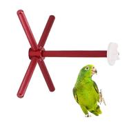 Generisch Parrot Play Set - Swinging Chewing Rope, Colorful Climbing Hanging Toys with Bell Chimes, Mejoras Entertainment Fun, Ideal for Cage Macaws Budgies Lovebirds Parakeets