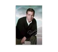 Generisch Paul Newman Póster decorativo de alta calidad mural lienzo sala de estar dormitorio decoración obra de arte 24 x 36 pulgadas (60 x 90 cm)