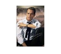 Generisch Paul Newman Póster Famoso Estrellas Hogar Decoración Interior Pintura al Óleo Lienzo Papel Pintado Fotográfico Cuadros 40 x 60 cm (40 x 60 cm)