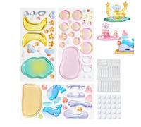 Generisch Pegatinas 3D para apilar, hechas a mano, lindas pegatinas 3D | DIY para escena en miniatura multicapa para niños y adultos amantes de las manualidades proyectos de arte decoración del