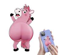 Generisch Pegatinas de animales para niños - Lindas decoraciones de popo 3D | Pegatinas apretables, para botellas de agua portátil, proyectos de manualidades y diario creativo