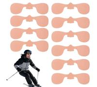 Generisch Pegatinas faciales para snowboard, 10 unidades de mascarillas a prueba de viento, protección contra el frío de invierno, para mujeres y hombres, deportes al aire libre en frío
