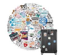 Generisch Pegatinas veterinarias, bonitas pegatinas veterinarias, cuaderno veterinario, 50 unidades, accesorios para portátiles impermeables para niños, adolescentes y adultos