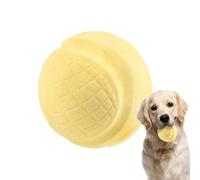 Generisch Pelota de entrenamiento para perros - Pelota de tenis para cachorros, pelota de tenis de espuma TPR para masticar y jugar al tenis interactiva, pelota de entrenamiento para perros, espuma
