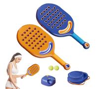 Generisch Pelota de rebote para entrenamiento de tenis, pelota de rebote de tenis con cuerda, dispositivo de entrenamiento de tenis con cuerda elástica larga para principiantes