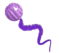 Generisch Pelota de saltar con cola para gatos, pelota de saltar para gatos, juguete interactivo para gatos con , pelota de saltar para gatos, mantiene a los gatos felices, todos los tamaños de