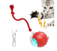 Generisch Pelota interactiva de juguete para gatos para interiores, bola interactiva iluminadora con gato canto | Bola para gatos y perros, más inteligente, automatis