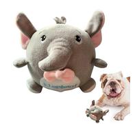 Generisch Pelota interactiva para perros - Sonido de peluche divertido interactivo | Perro Apportierball Accesorios para mascotas - Para cachorros y gatos de razas medianas a grandes razas interiores