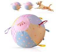 Generisch Pelota para perros, 45 x 45 x 45 cm, juguete inflable de enriquecimiento - Big Dogs Play Calming Jolly Balls, para cachorros, pequeños, medianos y grandes, para viajes al aire libre