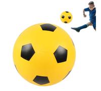 Generisch Pelota silenciosa - Juguete de entrenamiento de primavera, 21,6 cm, fútbol deportivo para patear, para niños, niñas, interior, exterior, hogar, sala de juegos, dormitorio, guardería, pasillo