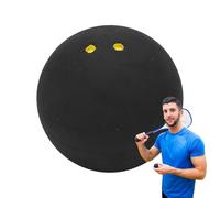 Generisch Pelotas de Squash con Doble Punto Amarillo - con Doble Punta de Goma Amarilla - Salto Alto para Actividades Deportivas Principiantes, Entrenamiento, Tiempo Libre, competición