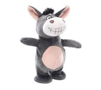 Generisch Peluche de burro cantante - 9.05 x 6.69 x 3.54 pulgadas, peluche de animal parlante, artesanía sofisticada | Juguetes de tela de burro de habla silenciosa para niños, unión entre padres e