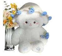 Generisch Peluche de cordero - 30 cm, bonito y suave, barro de peluche, para dormitorio, salón, sofá, cama, coche, habitación de los niños, animales de peluche de cordero