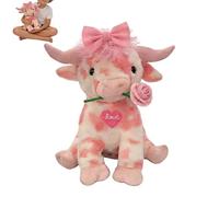 Generisch Peluche de - Muñeco de Peluche de San Valentín | Cojín Suave y cómodo | Linda Figura de Ganado de Granja | Novia romántica, Hija, Dormitorio, Kinderzim