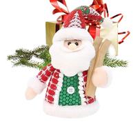 Generisch Peluche de Navidad, Santa Claus Alce Acompañando Muñeca para Niños, Juguetes de Suave para Navidad Niños Adolescentes Adultos Dormitorio Sala Sofá Mesa De Noche