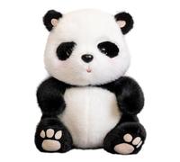 Generisch Peluche de panda, bonito peluche de panda, bonito cojín de panda, juguete sensorial de oso suave en blanco y negro para souvenirs y niñas