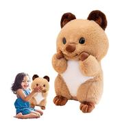 Generisch Peluche de peluche abrazando animales para sala de estar, dormitorio, sofá de peluche, juguete con estatuilla de peluche indignable