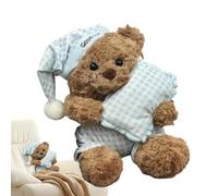 Generisch Peluche de peluche, diseño de animales de dibujos animados, para habitación de los niños, dormitorio, sala de estar, coche, hogar, tiempo de juego, hora de dormir, estudiar, sofá, cama