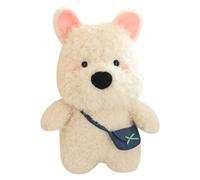 Generisch Peluche de perro cachorro relleno, perro de peluche de 13,7 pulgadas, figura de peluche suave de Highland - Muñecos de peluche acogedores para niñas, decoración de habitación para cumpleaños