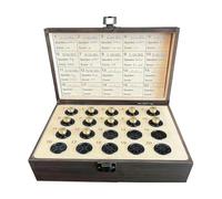 Generisch Pequeña caja de recuerdos | Decoración vintage con diseño de ciervo - Pequeña caja de almacenamiento con 20 soportes para cartuchos, para padres, abuelos, salón y mesita de noche
