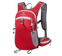 Generisch Pequeñas Mochilas Para Mujer Elegante 12L Ciclismo Impermeable Ultraligero Deportes Al Aire Libre Plegable Mochila Escalada Mochila Bicicleta Para Senderismo Niños Mochilas 1 Año, rojo,