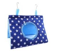 Generisch Per Pappagallini - Poliestere Cotone 17,5 x 11 x 14 cm | Da Gioco Pr La Stagione Invernale with Amaca Integrata, Interno, Sicuro, Casetta Per Pappagal