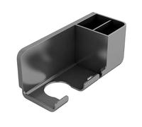 Generisch Percha para secador de pelo, estante adhesivo montado en la pared, soporte para secador de pelo sin taladros, para el hogar, baño, apartamento, armario, dormitorio, salón, lavadero, puerta