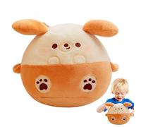 Generisch Perros de peluche para niños, juguete de peluche para perros | Cómodo cachorro de peluche | Muñecos de cachorros abrazados, cojín de peluche para y niñas, muñeca de perro para sala de estar