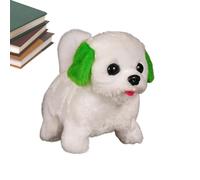 Generisch Perros robóticos para adultos, juguete realista para muñecas robóticas - Perro que ladra a pie - Juguete para caminar - Tejido de vagabundo Animal Realistic Companion Mascota para & Niñas