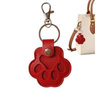 Generisch Pet Hair Collector Paw Keychain | Paw Design Memorial Jewelry Keychain for Pet Hair Keepsake Storage, Cute Pendant for Wallet, Bag, Mobile Phone, Women, Men, Girls & Pets Lover Gift